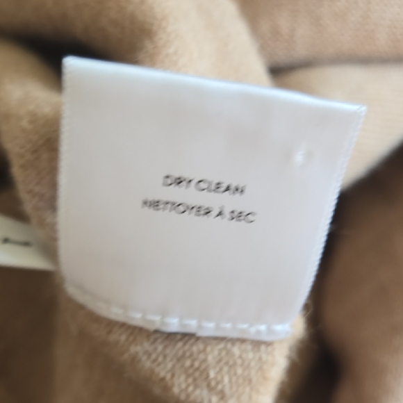 Lauren Manoogian Brown Cowl Neck A-Line Sweater Dress, Hygee, Scandi Style, EUC - Picture 6 of 9